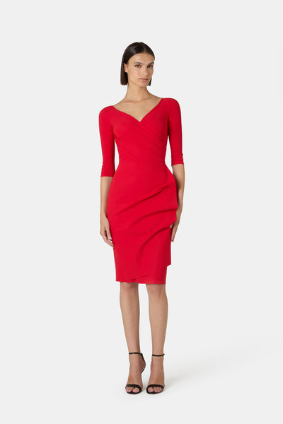 chiara boni dress Ethane Womens Strapless Formal Evening Dress, Scarlet FIT About 45 from shoulder to hem Model measurements Chiara Boni La Petite Robe