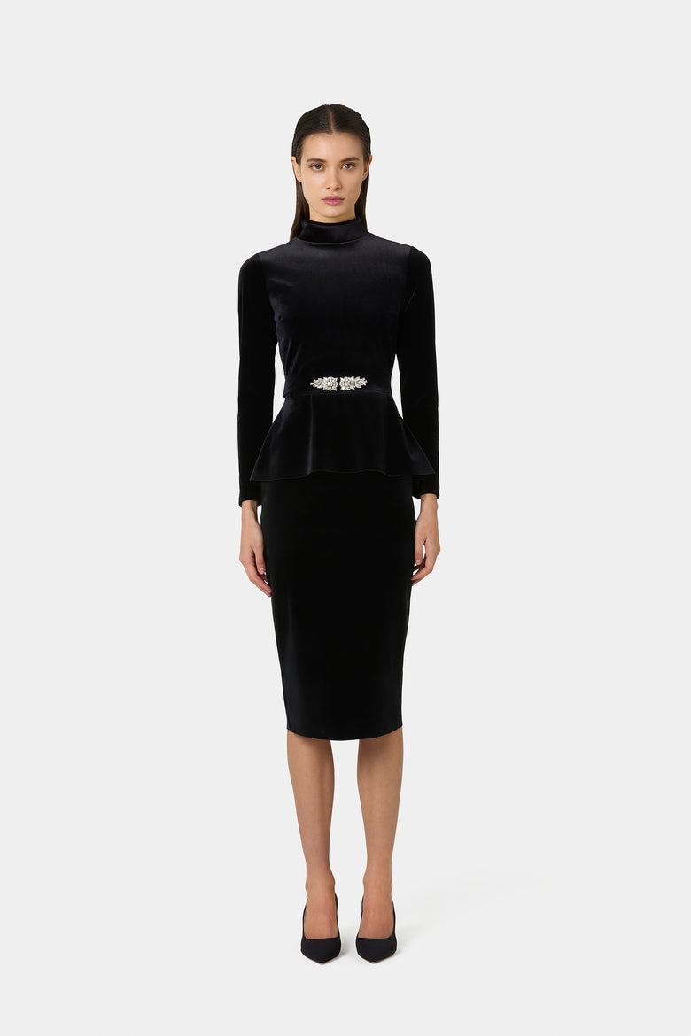 Haby Velvet Dress   1