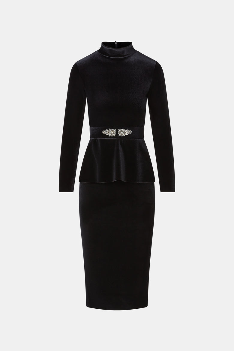 Haby Velvet Dress   1