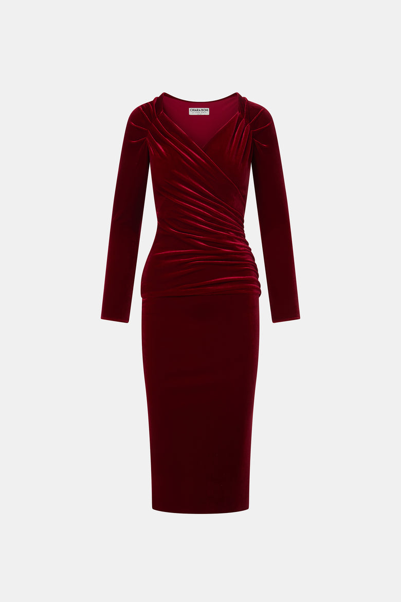 Hazar Velvet Dress   1