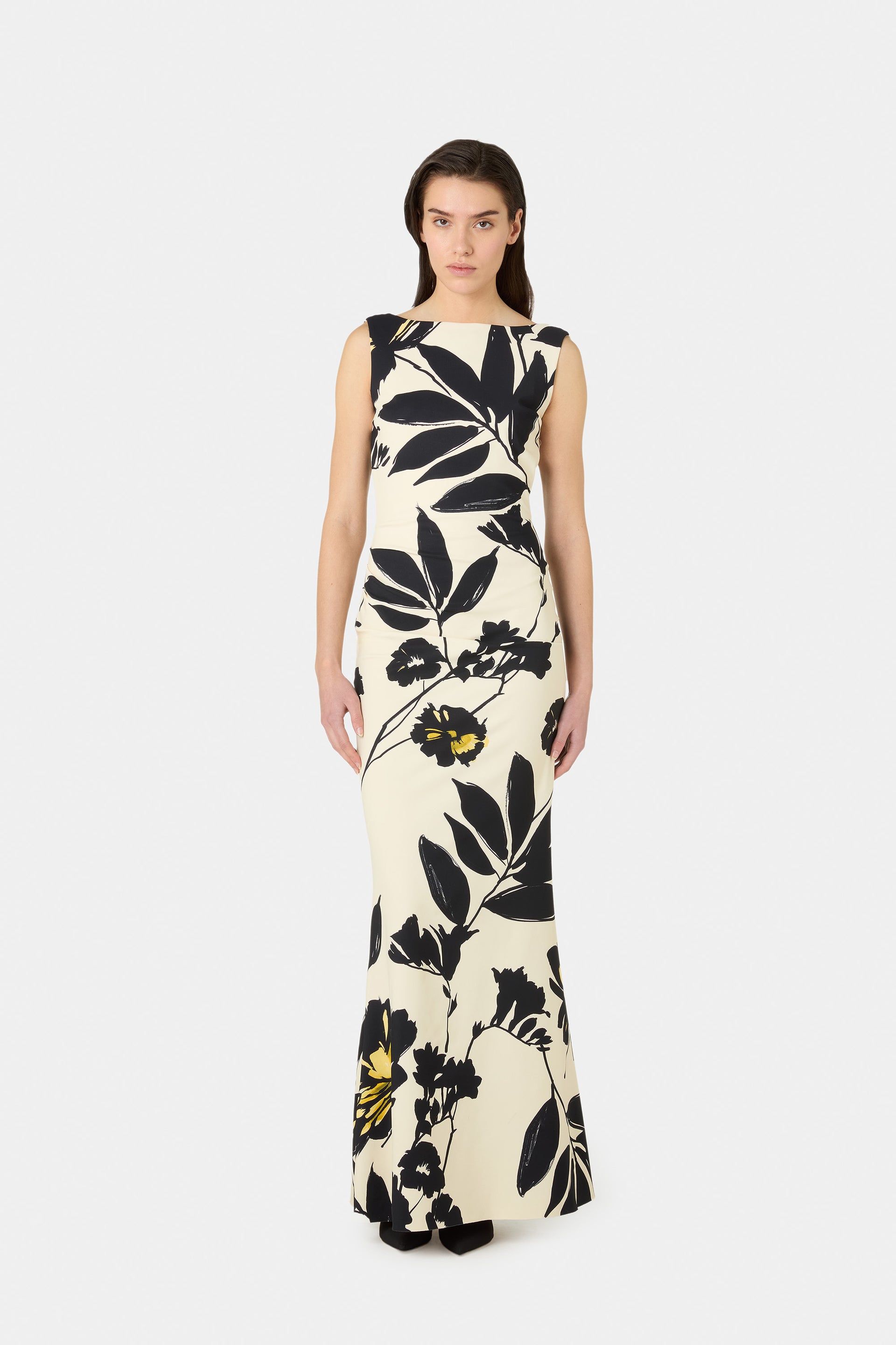 Ajour Printed Gown - 36 Ajour Printed Gown - 36