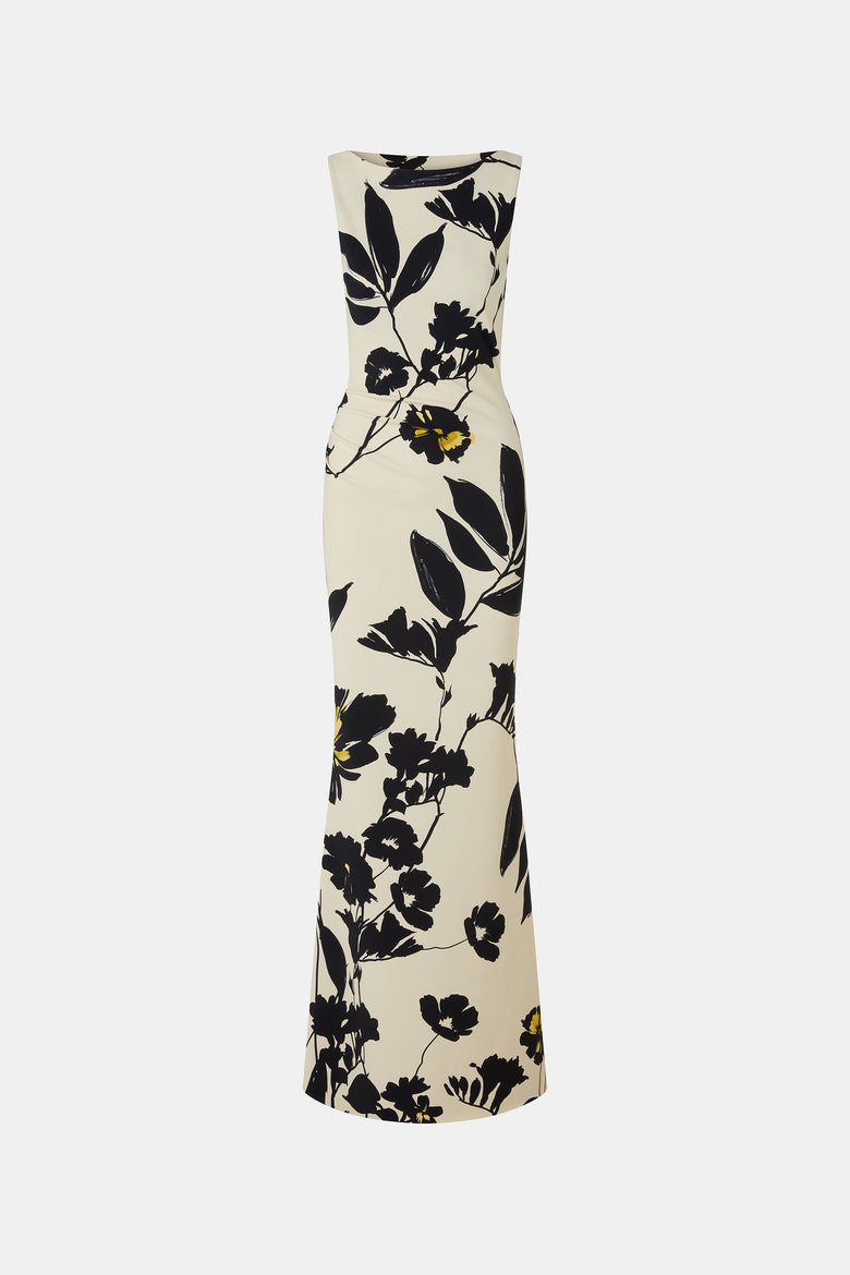 Ajour Printed Gown   1