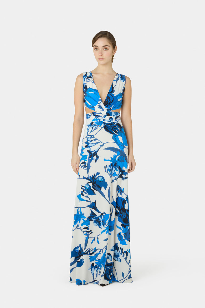 Ayoan Printed Gown   1