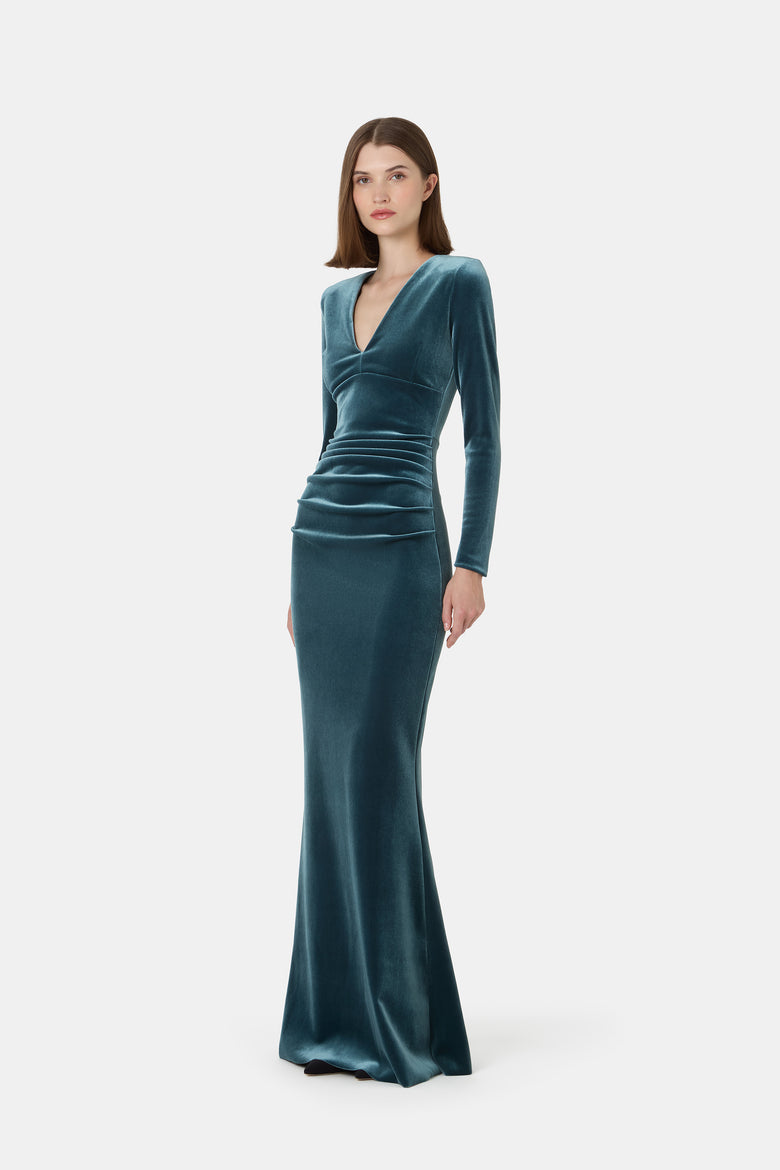 Dehua Velvet Gown   3