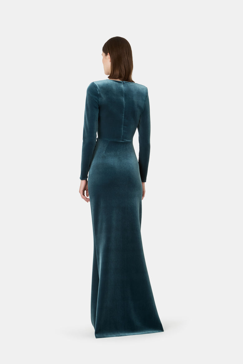 Dehua Velvet Gown   4