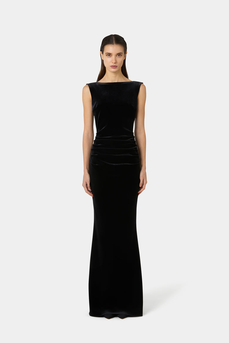 Nima Velvet Gown   1
