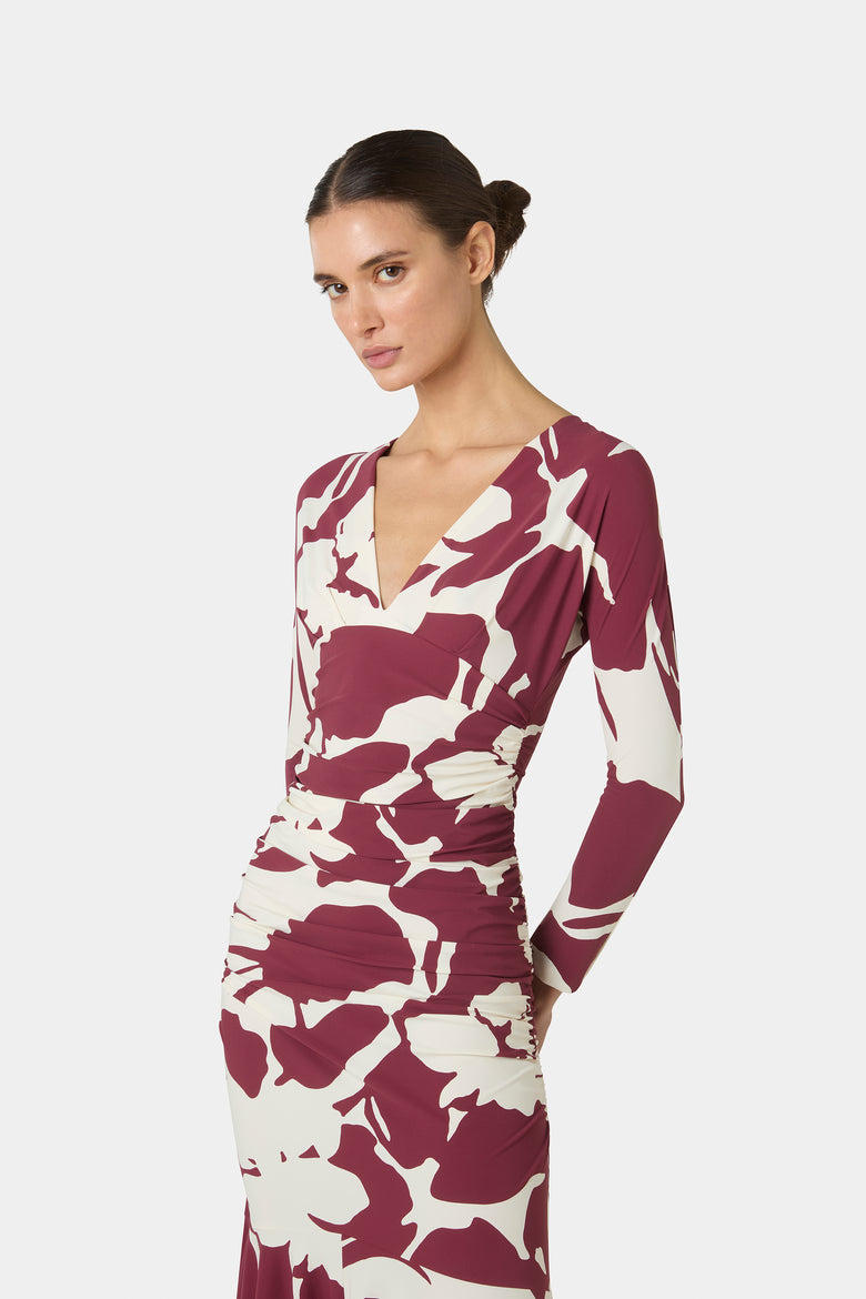 Abito Lungo Riensen Stampato   5