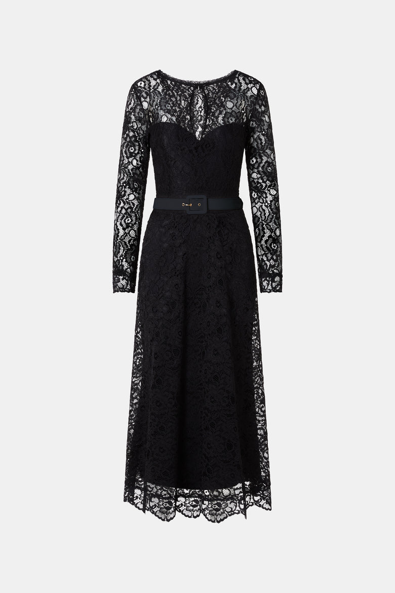 Ginoci Lace Midi Dress   1