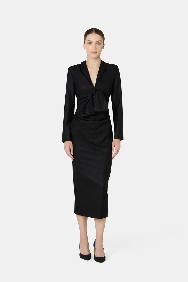 Janbres Midi Wool Dress   1