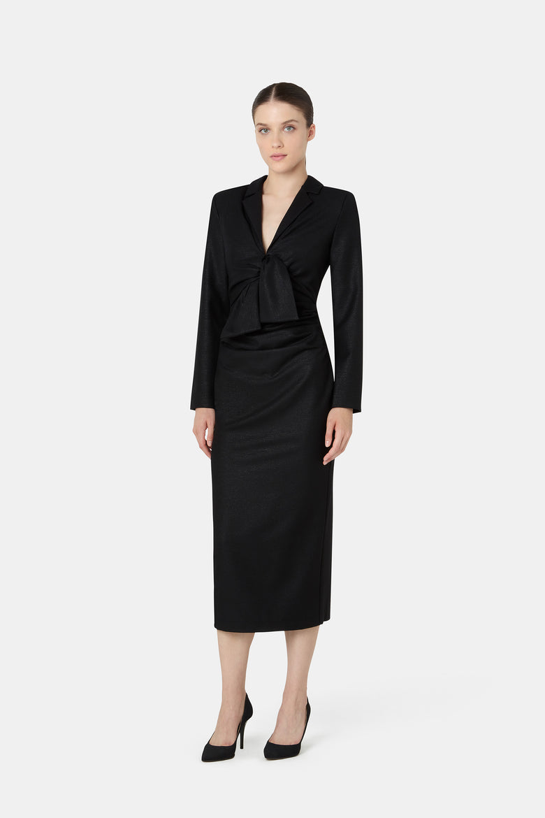 Janbres Midi Wool Dress   3