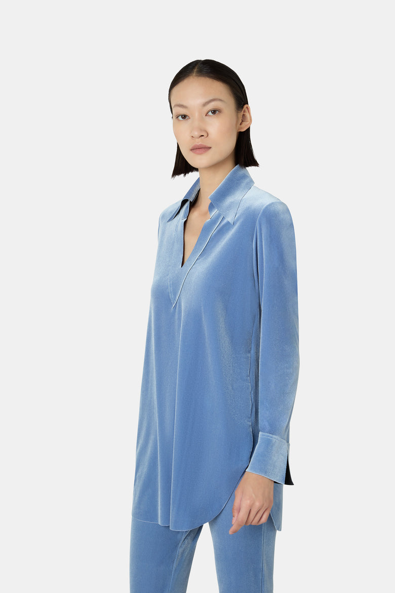 Atena Velvet Shirt   5