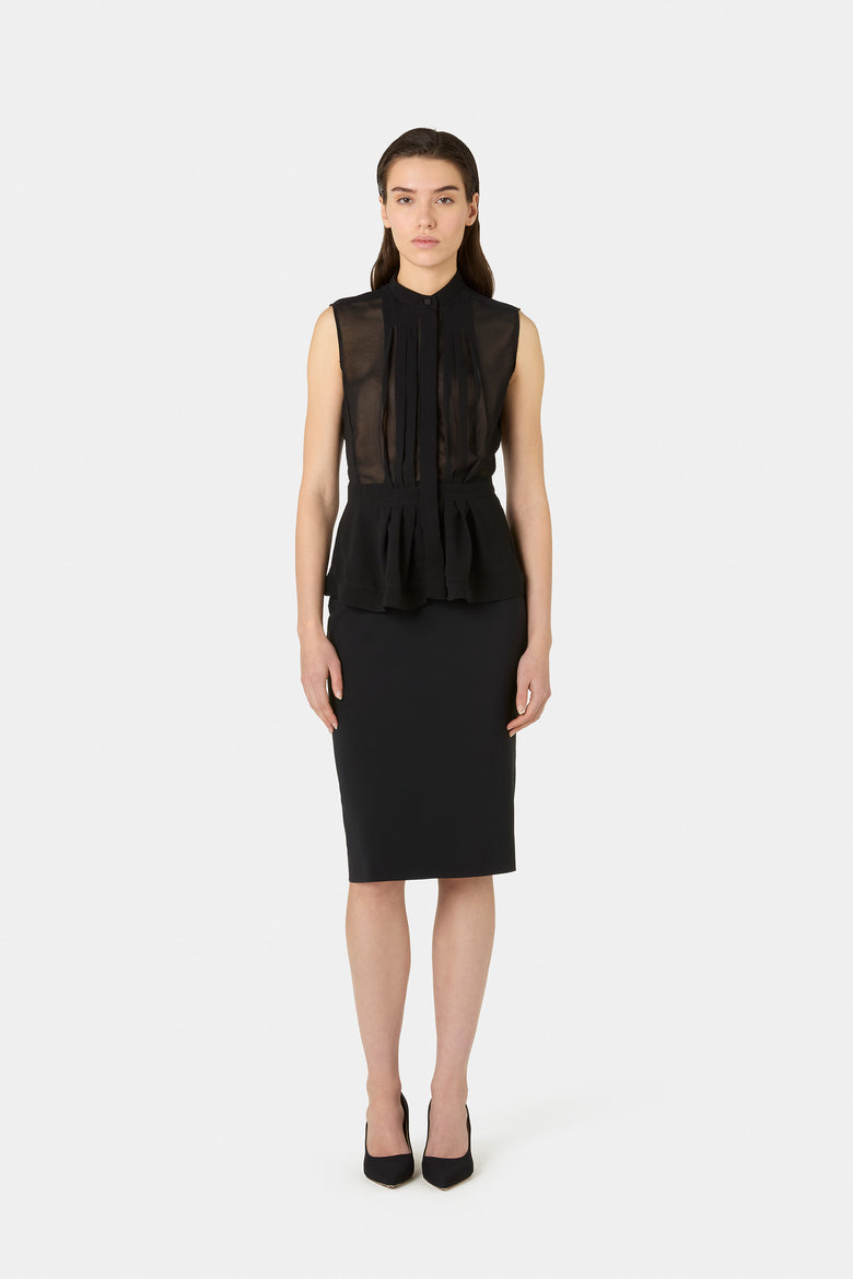 Gentia Georgette Shirt   1