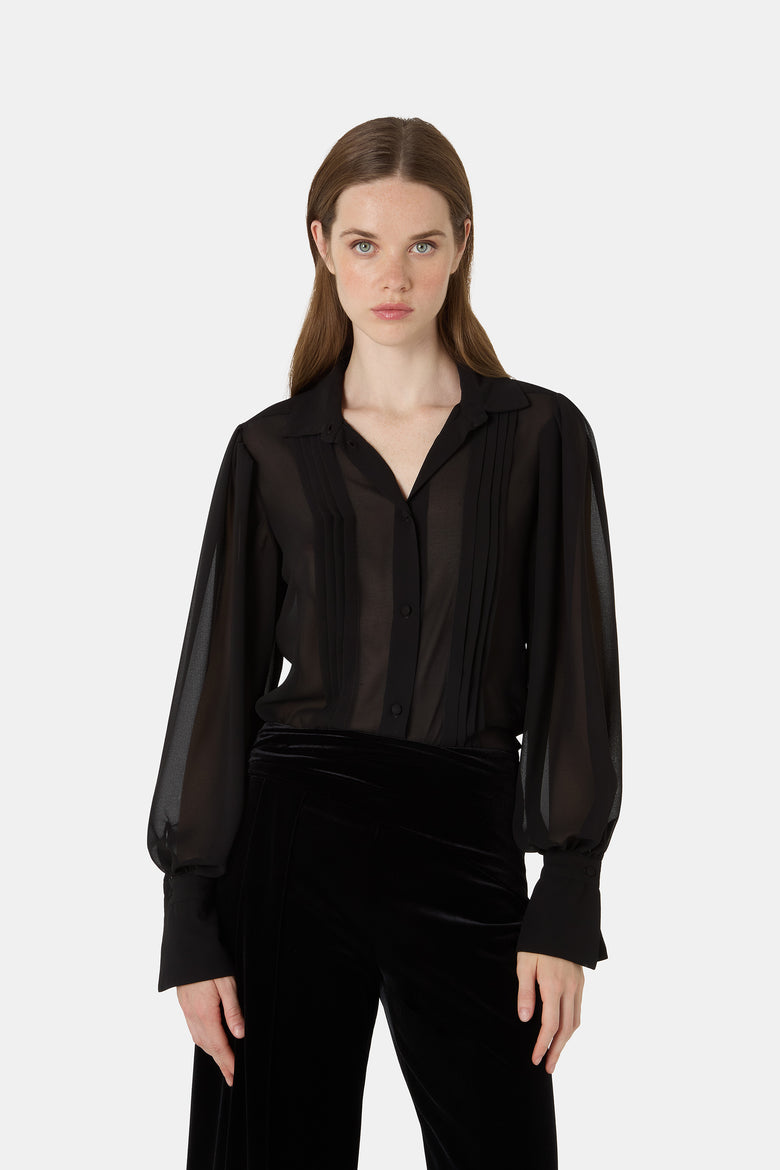 Laleh Georgette Shirt   5