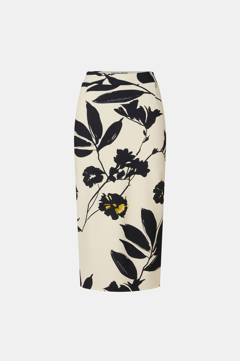 Luminette Midi Printed Skirt   1