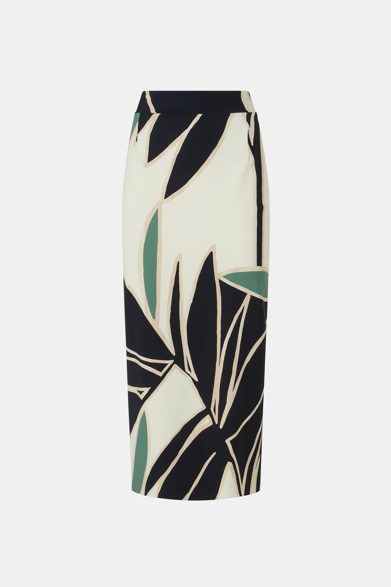 Luminette Midi Printed Skirt   1