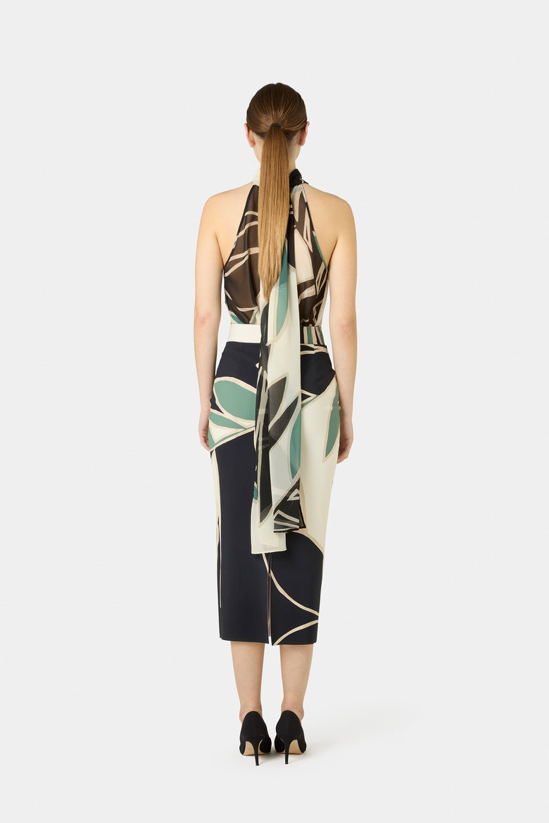 Luminette Midi Printed Skirt   4