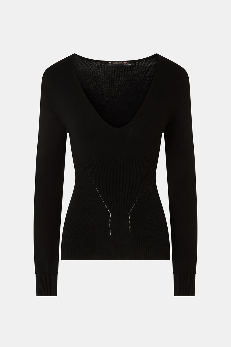 Neon Knit Sewater   1