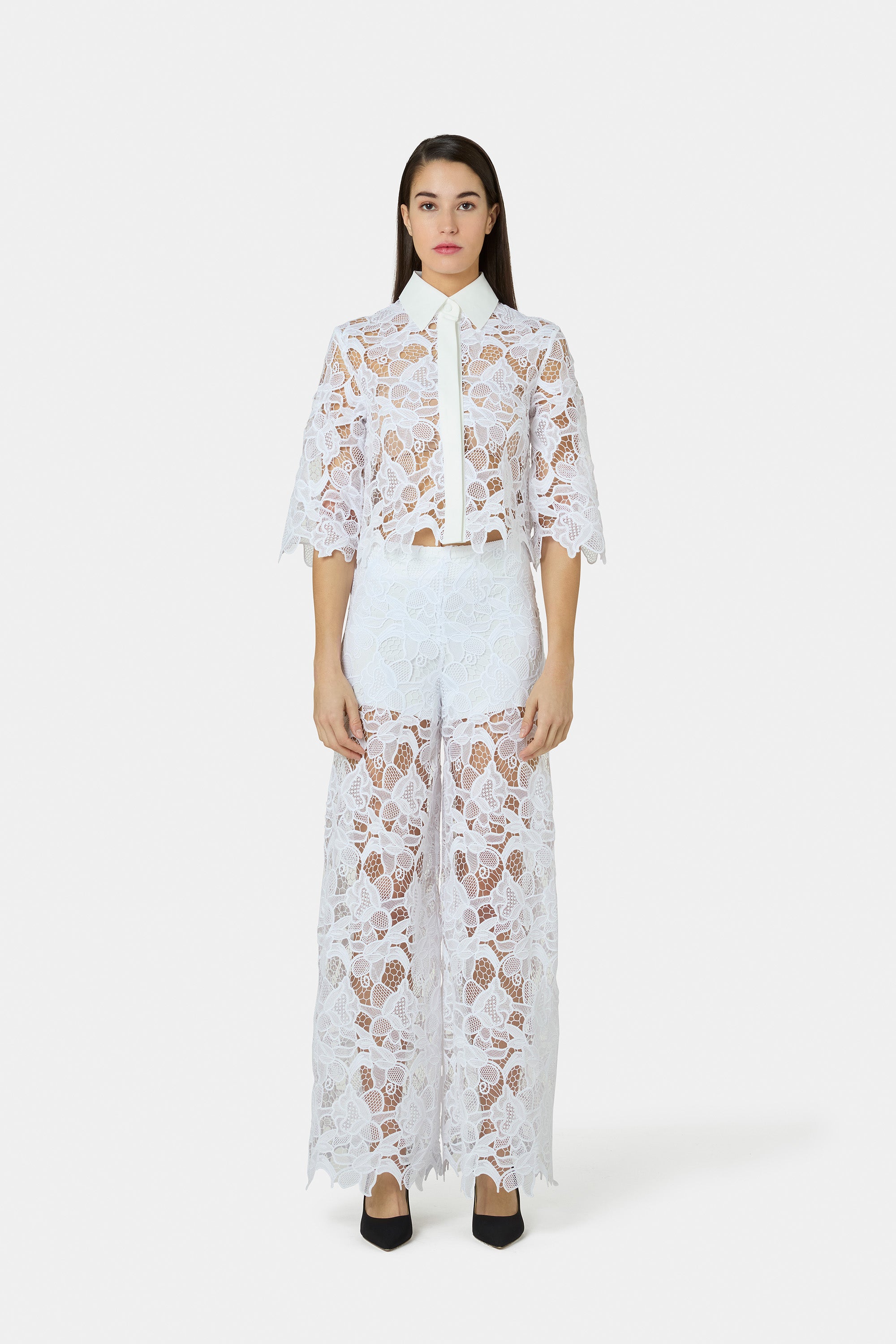 Emilka Lace Pants | Chiara Boni La Petite Robe®