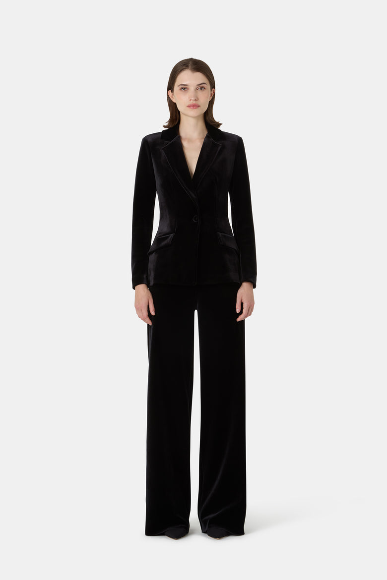 NAZIFE VELVET PANTS   1