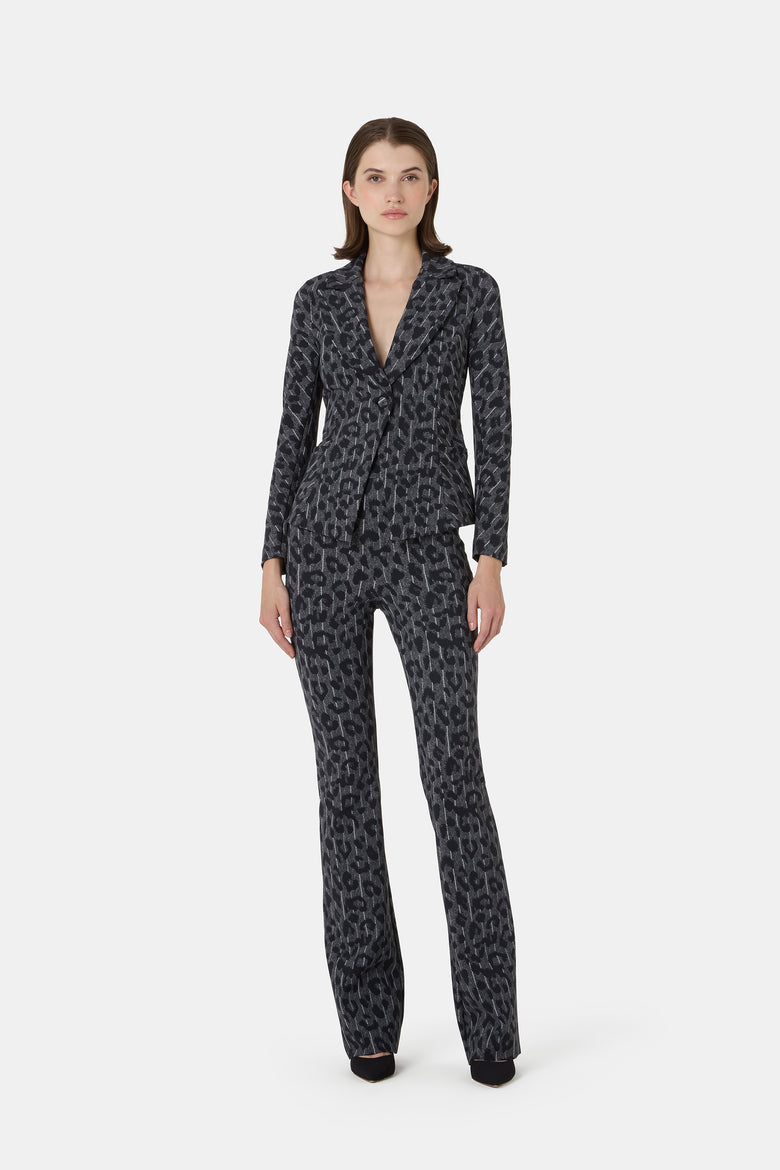 Venusette High Waisted Printed Pants   1