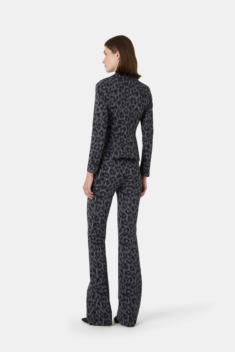Venusette High Waisted Printed Pants   4