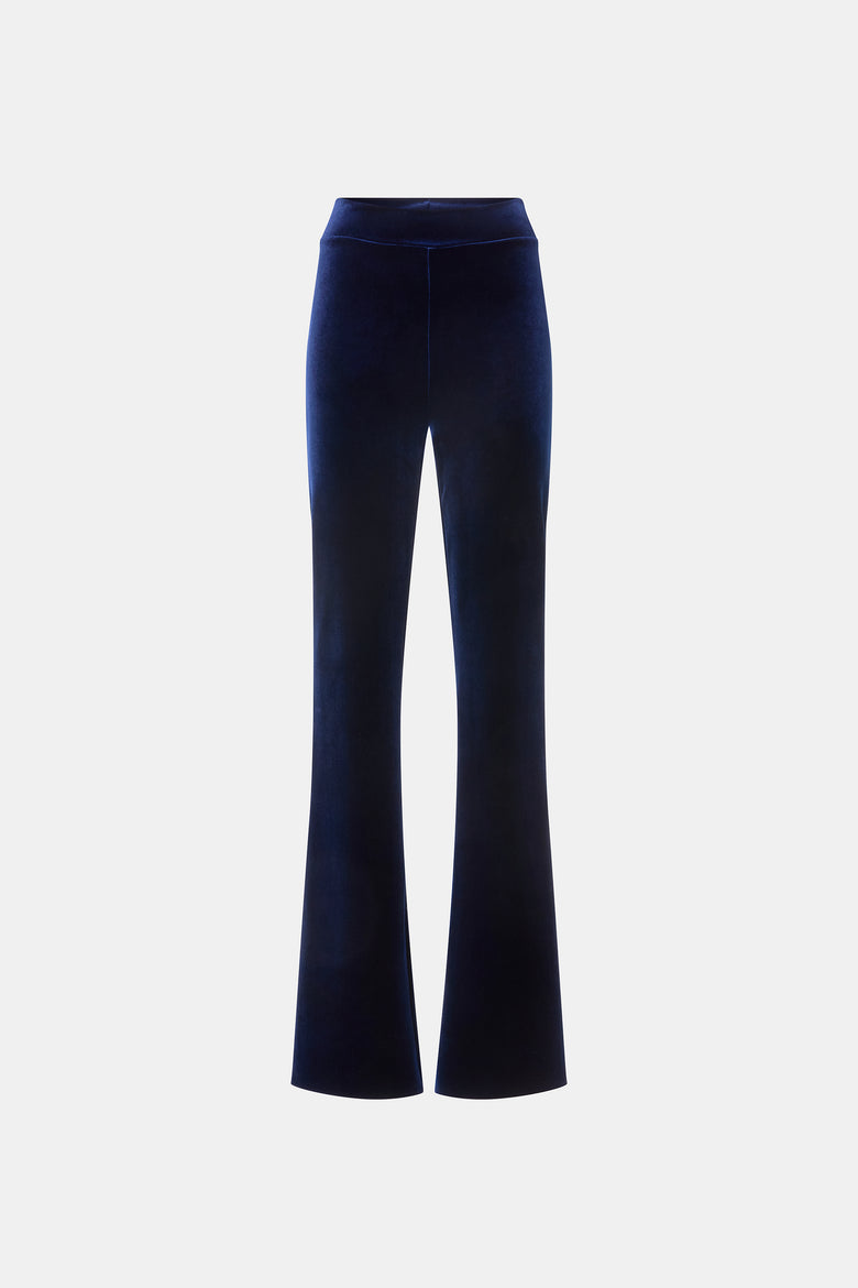 Venusette High Waisted Velvet Pants   1