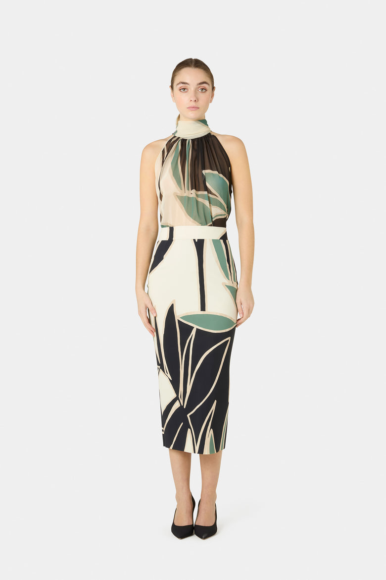 Rysia Printed Georgette Top   1