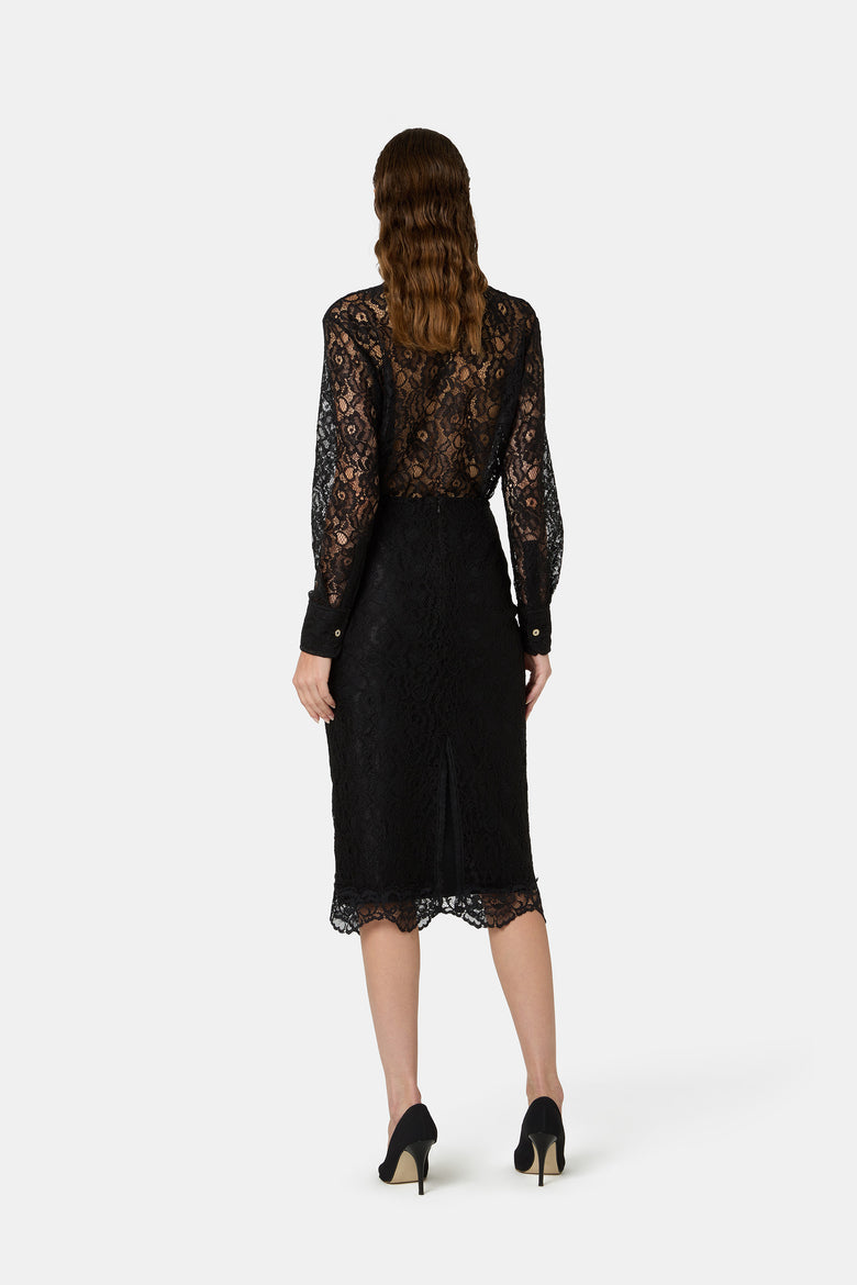 Camicia Manal In Pizzo   4